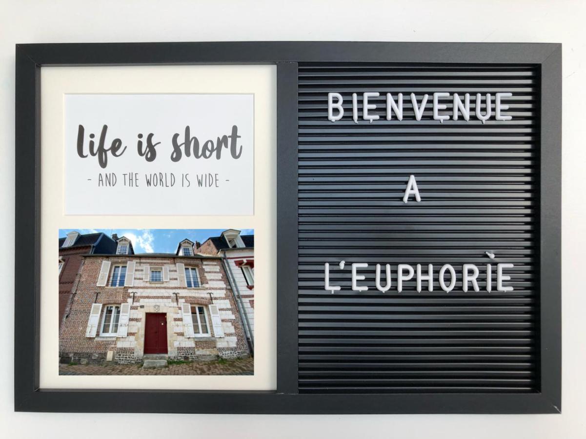 L Euphorie - Maison De Ville De Caractere 7 Minutes De La Mer - Le Treport - Mers Les Bains Э (Приморская Сена) Экстерьер фото